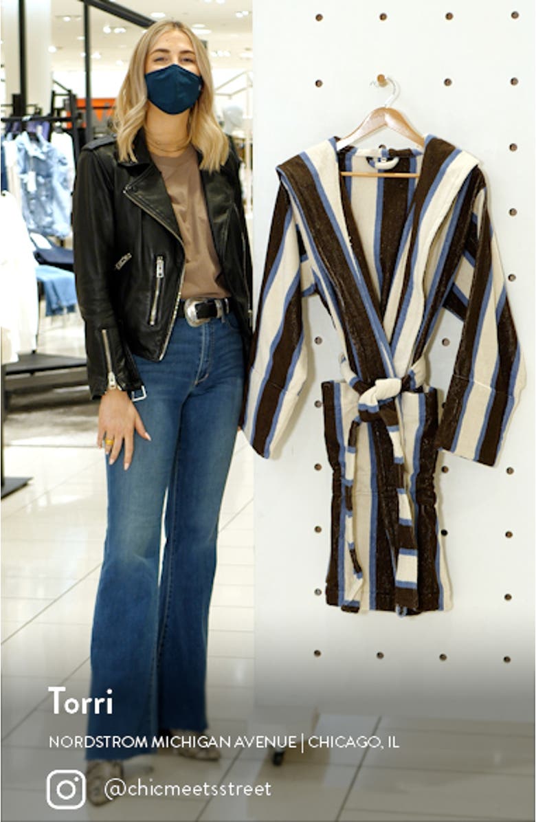 Tekla Organic Cotton Hooded Bathrobe Nordstrom