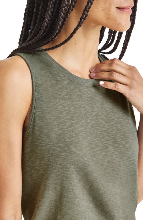 Shop Splendid Acadia Slub Cotton Tank In Soft Vob