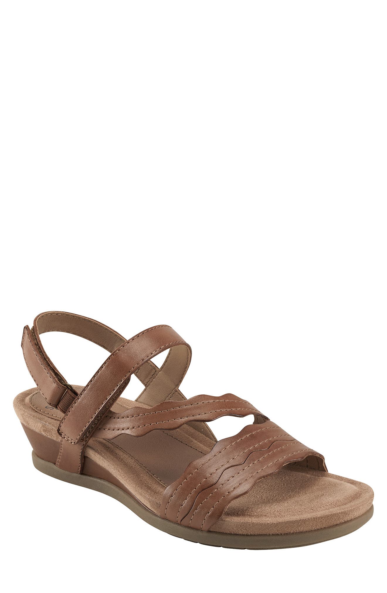 Earth Origins Poppy Wedge Sandal In Alpaca | ModeSens