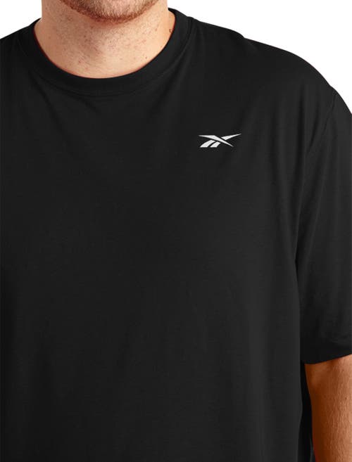 Reebok Performance Jersey Tech T-shirt In Black