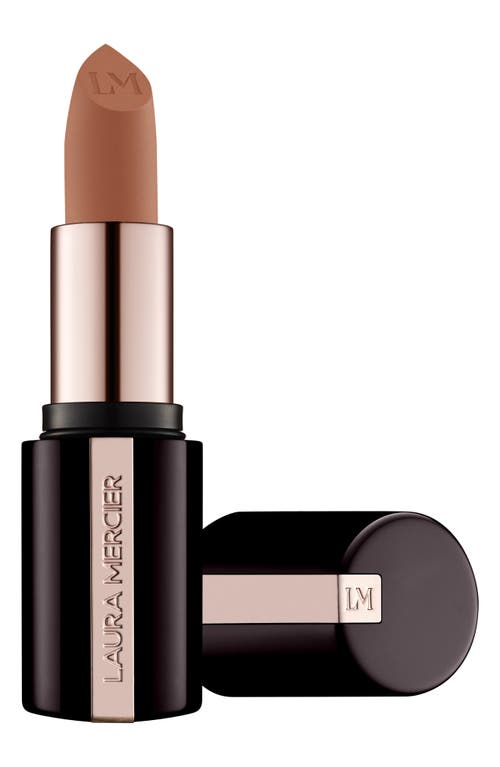 Shop Laura Mercier Caviar Smoothing Matte Lipstick In 143 Nude Sateen