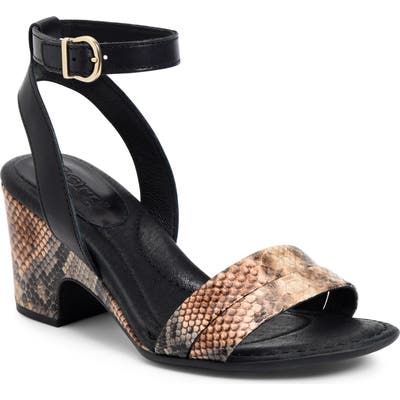 B?rn Frill Sandal, Black