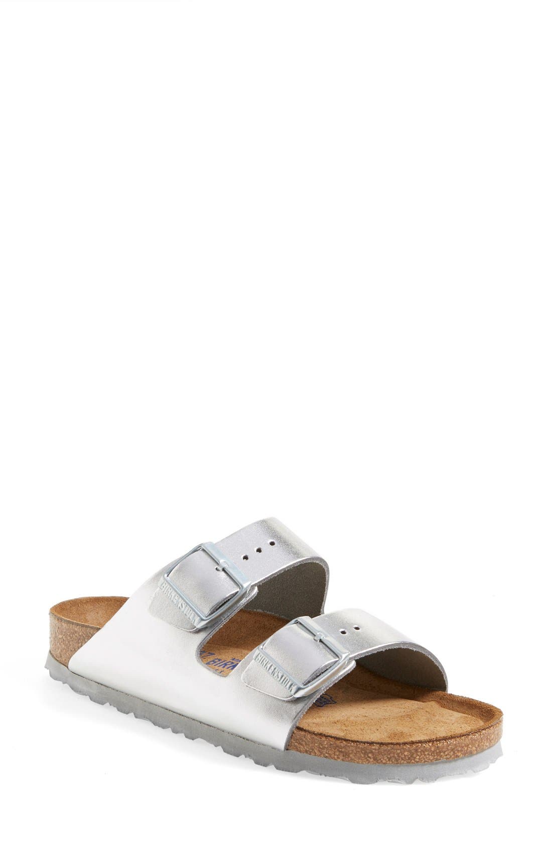 Birkenstock 'Arizona' Soft Footbed Leather Sandal (Women) | Nordstrom