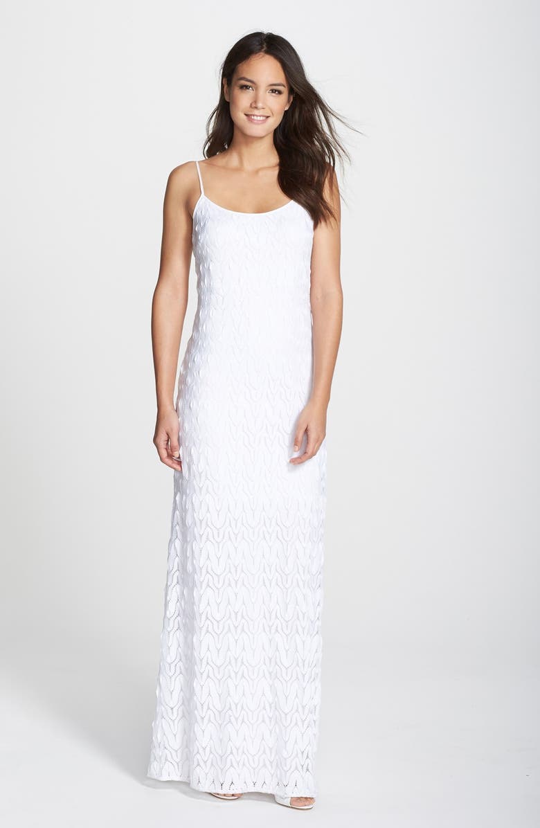 Lilly Pulitzer® 'Avalon' Knit Lace Maxi Dress | Nordstrom