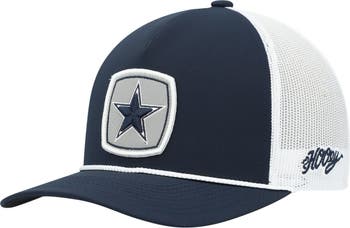 HOOEY Men\'s HOOey Navy/White Dallas Cowboys Star Patch Rope Trucker  Snapback Hat | Nordstrom