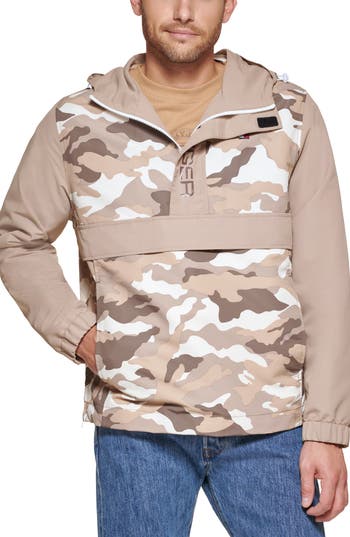TOMMY HILFIGER TOMMY HILFIGER LIGHTWEIGHT WATER REPELLENT ANORAK 
