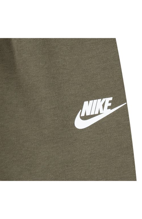 Nike Kids' Gradient Futura Pullover Hoodie & Joggers Set In Medium Olive