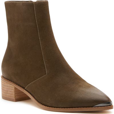 Botkier Greer Pointy Toe Bootie, Green
