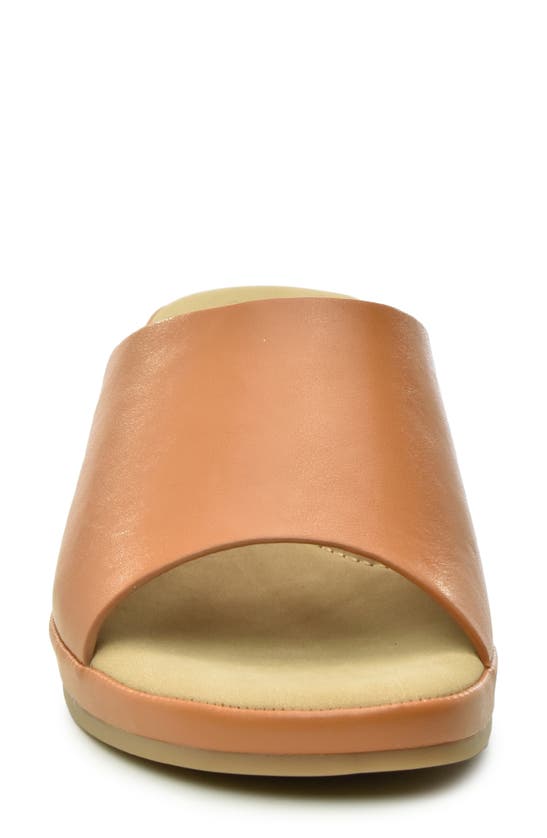 Shop Taryn Rose Skoal Platform Wedge Sandal In Light Tan