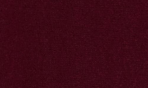 Sofia Cashmere Cashmere Faux Wrap Sweater In Bordeaux
