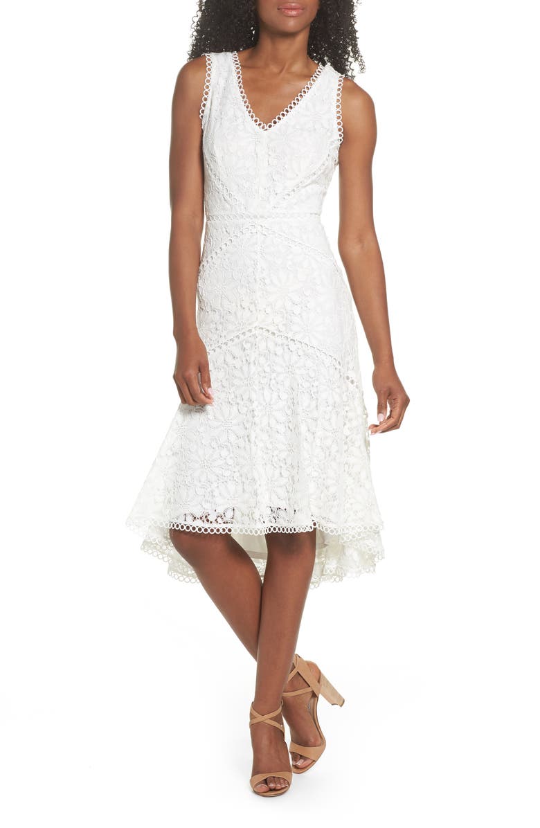 Taylor Dresses Lace Midi Dress | Nordstrom nordstrom tailor salary