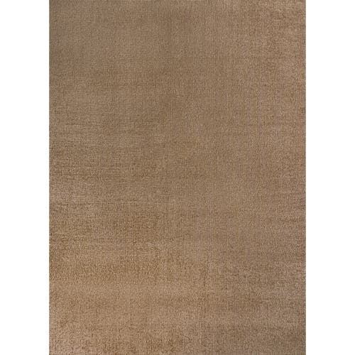 Shop Jonathan Y Twyla Classic Solid Low-pile Machine-washable Area Rug In Brown