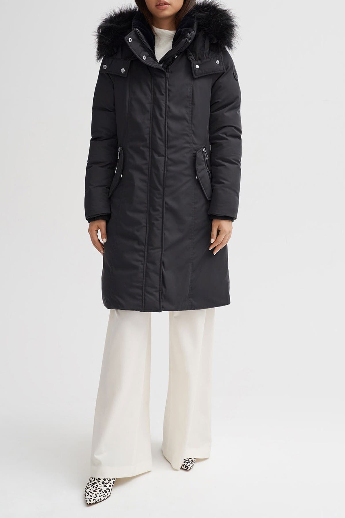 NOIZE | Kristel Faux Fur Hooded Parka | Nordstrom Rack