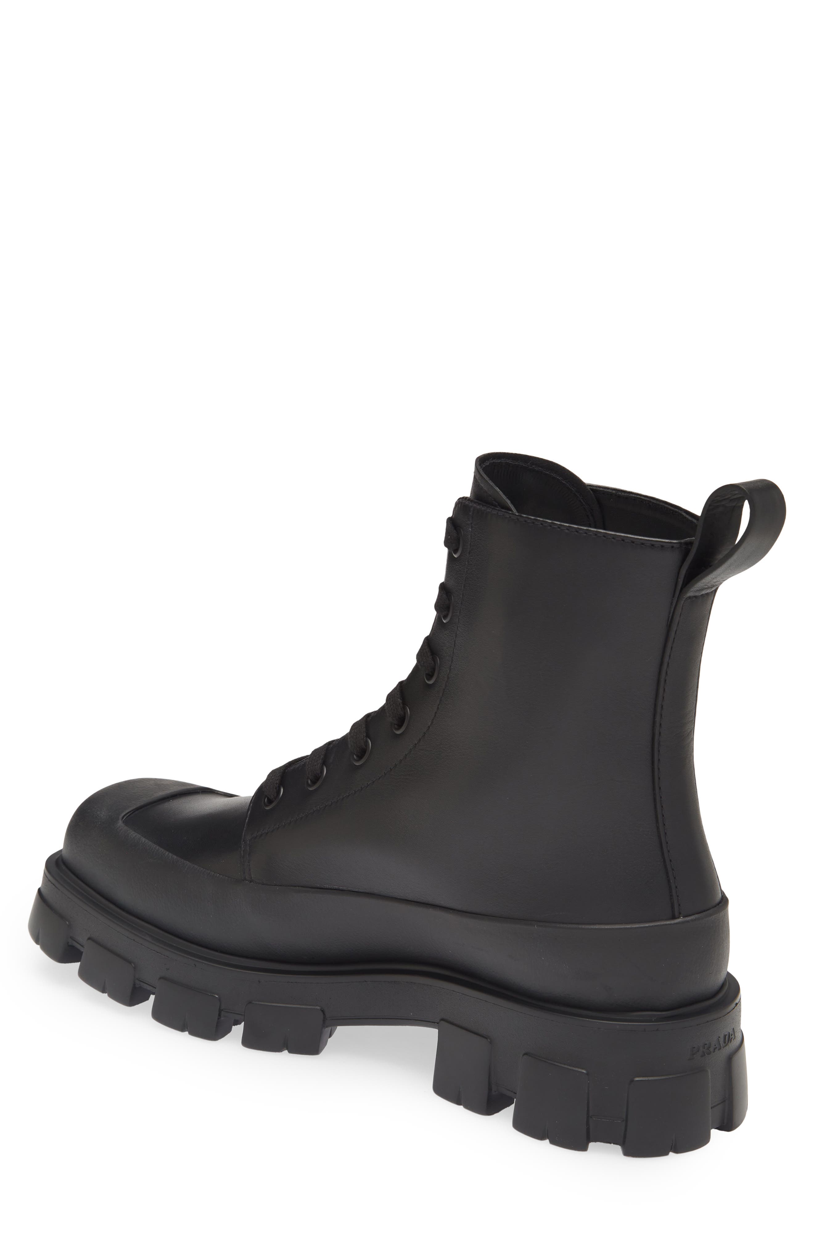 Lug Sole Prada Chunky Sole Combat Boots Prada Chunky Sole Combat Boots