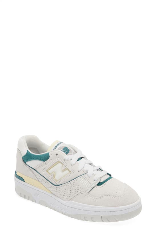 New Balance 550 Basketball Shoe In Reflection/ Vintage Teal