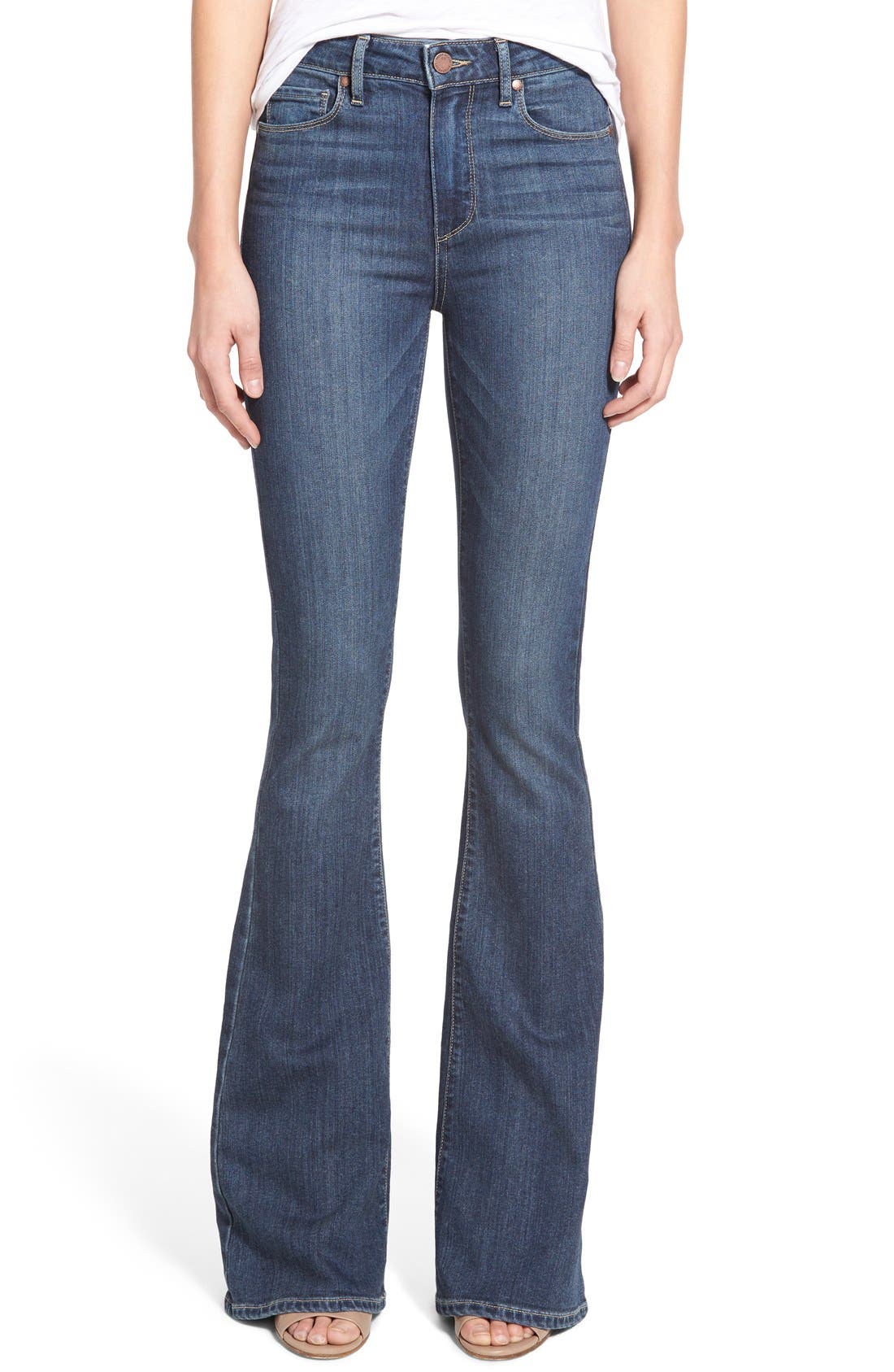 paige canyon flare jeans
