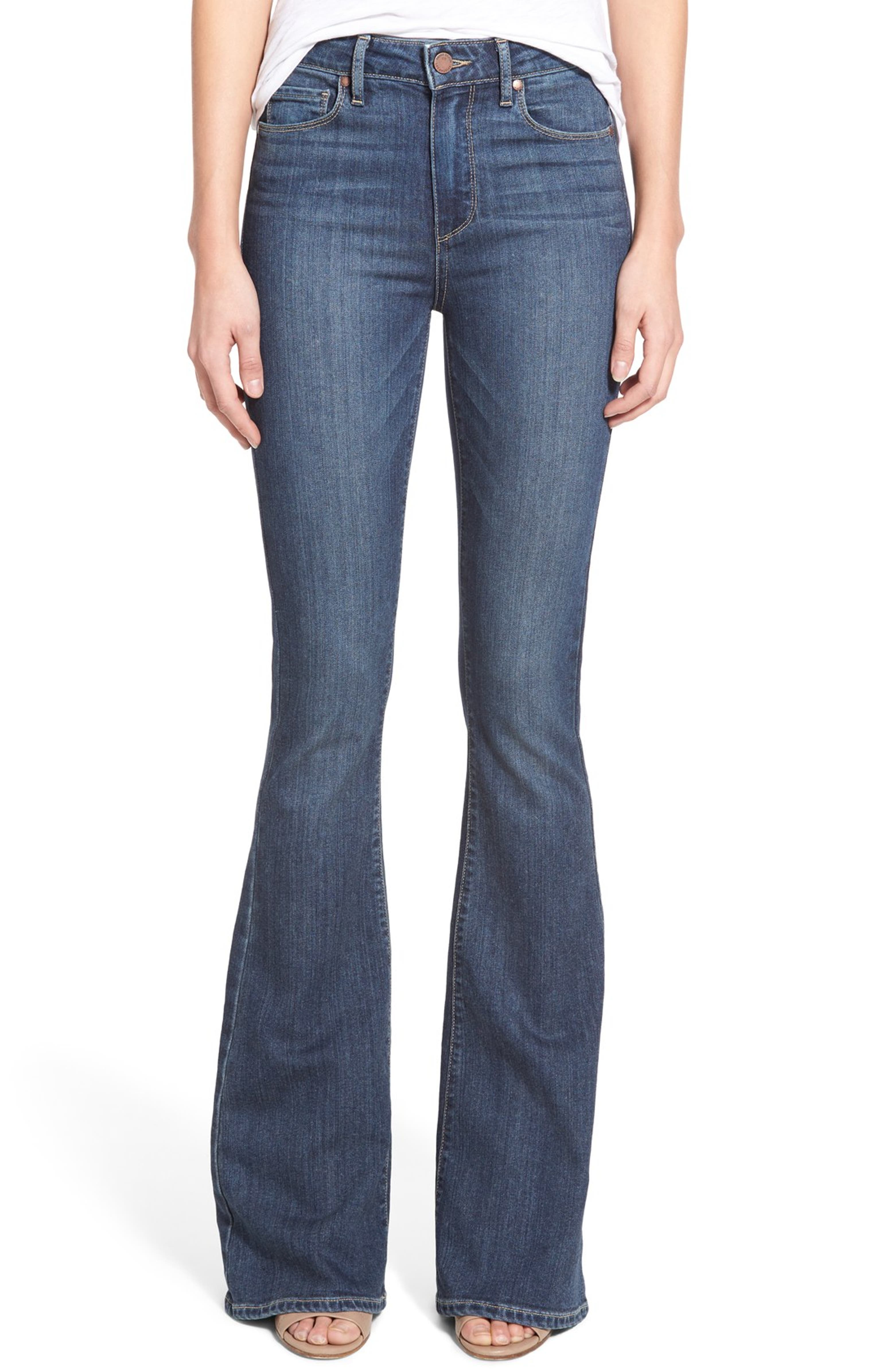 Paige Denim 'Transcend - Bell Canyon' High Rise Flare Jeans (Akiva ...