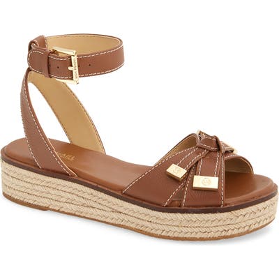 Michael Michael Kors Ripley Platform Sandal- Brown