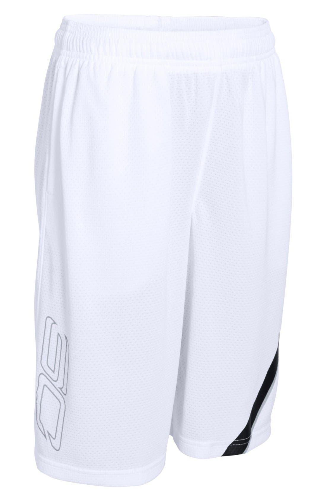 under armour boys basketball shorts