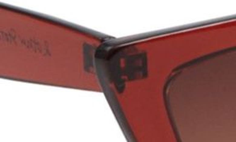 & Other Stories Gradient Cat Eye Sunglasses In Brown