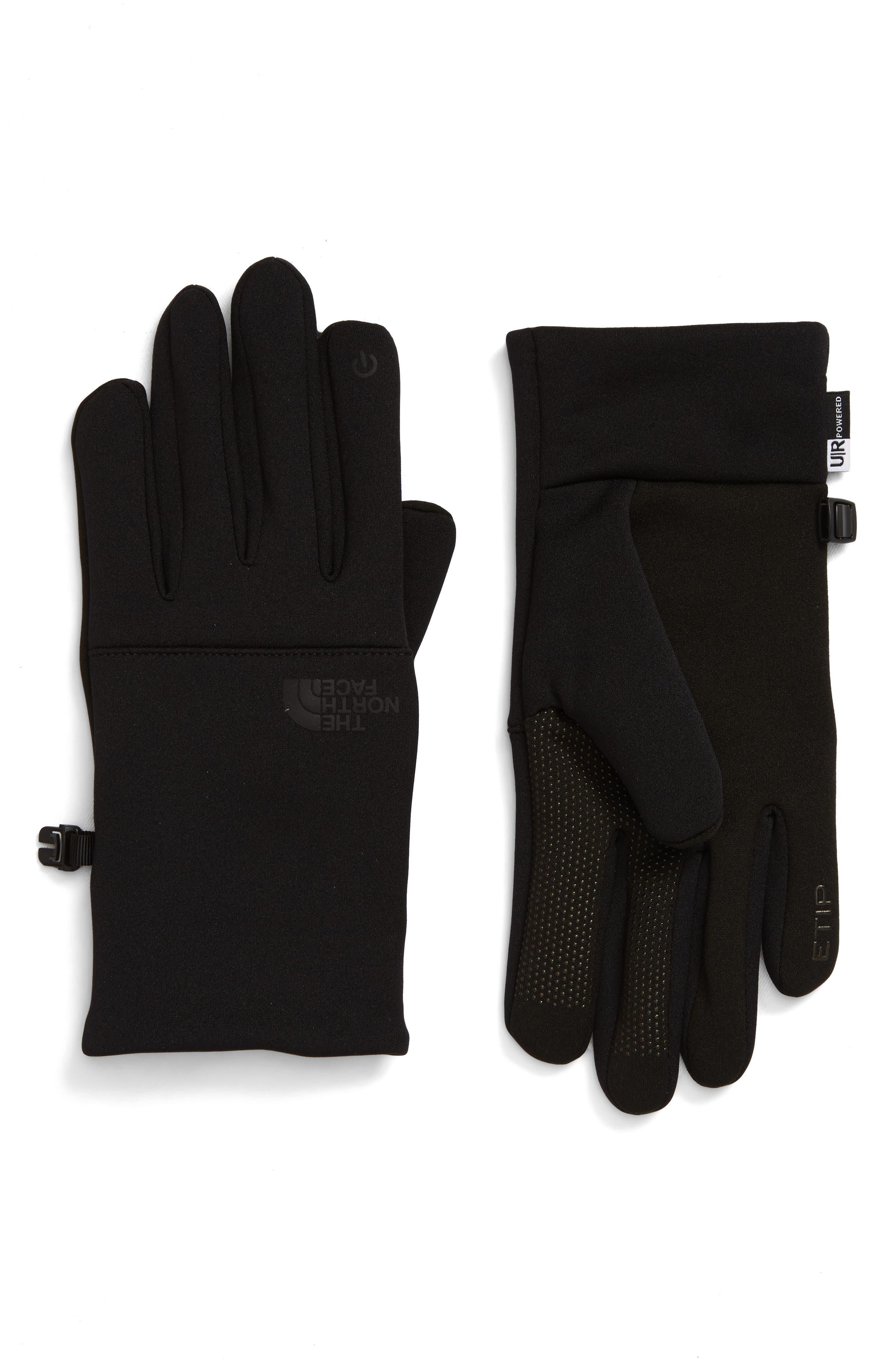 Mens Accessories Gloves The North Face Synthetic Cappello Tnf Logo Box Cuffed Black for Men 