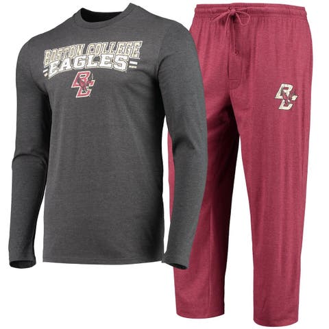 Men's Buffalo Bills Concepts Sport Royal/Red Meter Long Sleeve T-Shirt & Pants  Sleep Set