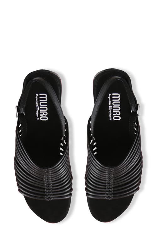 Munro Celia Slingback Sandal In Black