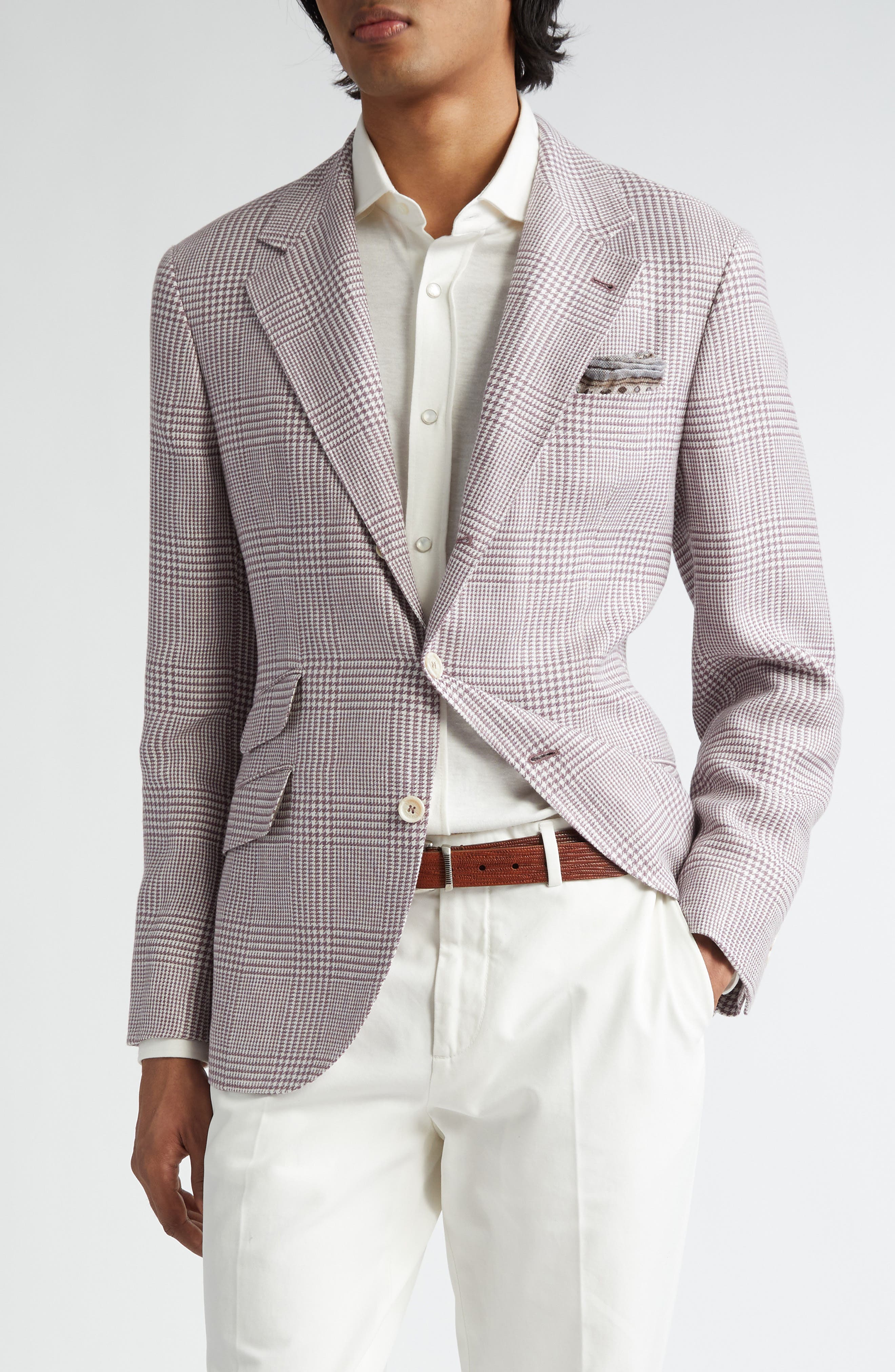 Suit BRUNELLO CUCINELLI Men color White