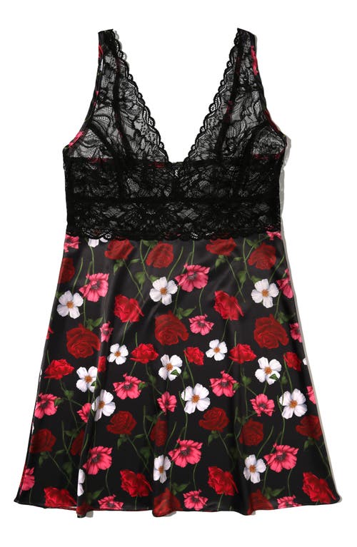 Hanky Panky Luxe Lace & Satin Chemise Am I Dreaming at Nordstrom,