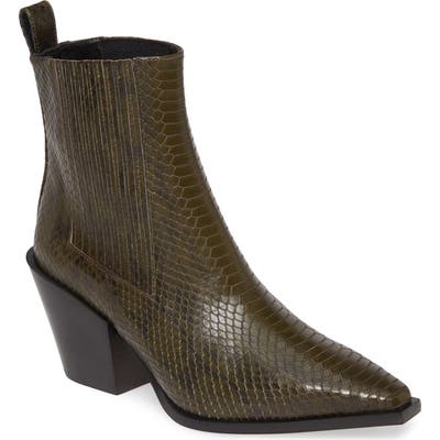 Aeyde Kate Bootie, Green