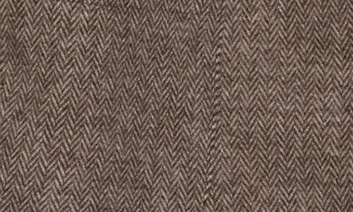 Amanda & Chelsea Herringbone Sport Coat In Brown