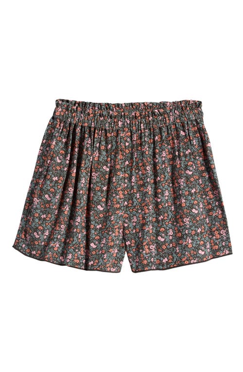 Treasure & Bond Kids' Woven Shorts In Black