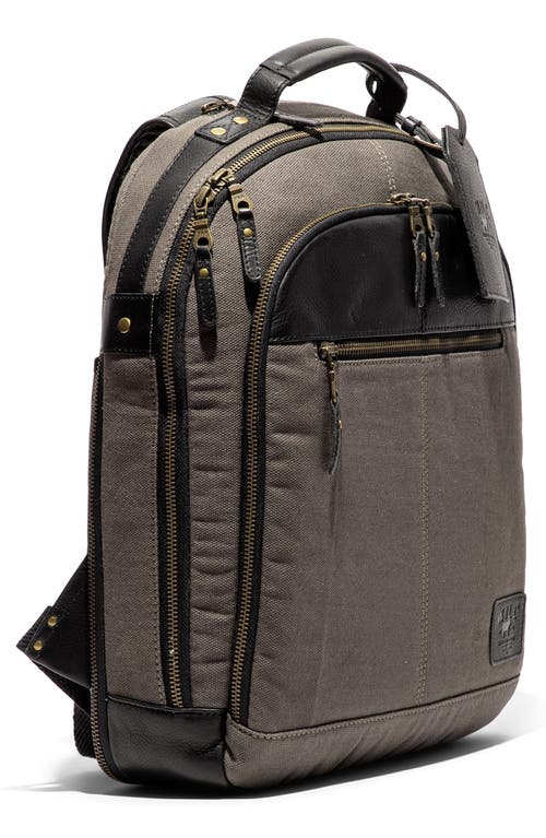 Shop Will Leather Goods Commuter Backpack In Charcoal/black