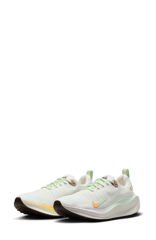 Shop Nike Infinityrn 4 Running Shoe In White/multi Color/green