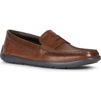Geox Devan 2 Driving Shoe, Brown