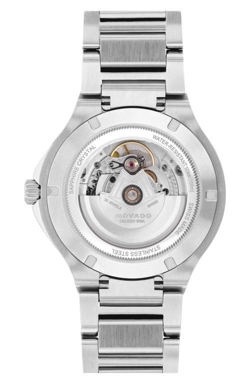 Shop Movado Se Automatic Bracelet Watch, 33mm In Silver/grey