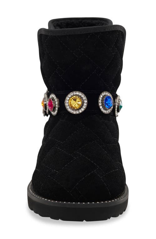 Kurt Geiger S' Mini Orson Suede Ankle Boots Blac In Black