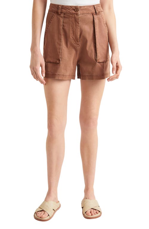 Splendid Margaret Trouser Shorts in Henna at Nordstrom, Size Small