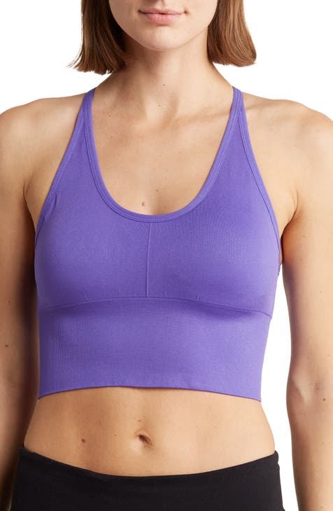 Boutique Purple Sports Bras for Women