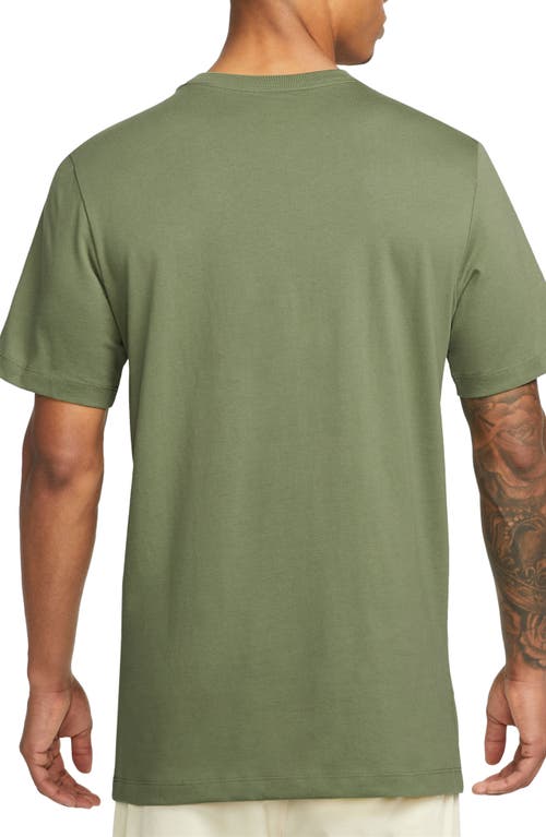 Shop Jordan Flight Essentials Graphic T-shirt In Sky J Lt Olive/off Noir