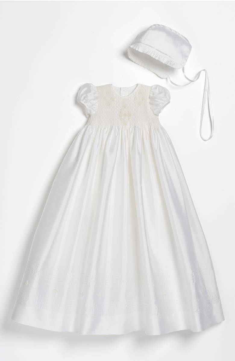 Little Things Mean a Lot Silk Gown, Main, color, White