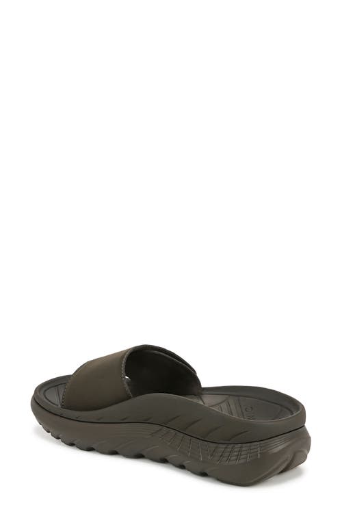 Shop Vionic Rejuvenate Slide Sandal In Dark Khaki