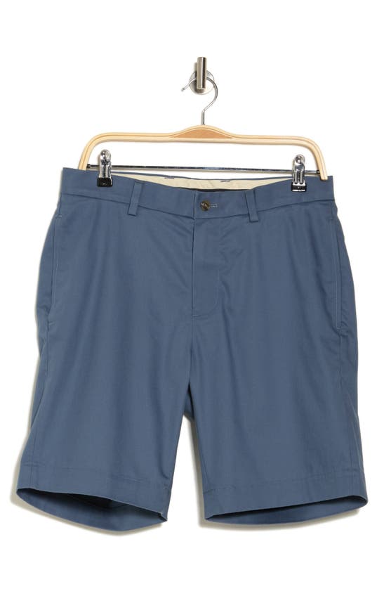 Brooks Brothers Advantage Stretch Shorts In Bering Sea