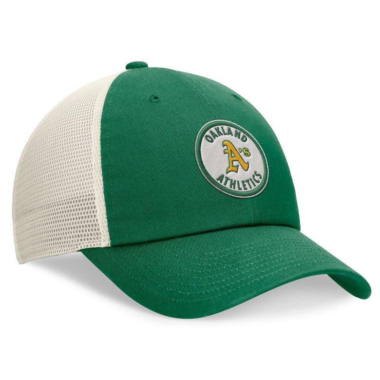 Shop Nike Green Oakland Athletics Cooperstown Collection Rewind Club Trucker Adjustable Hat