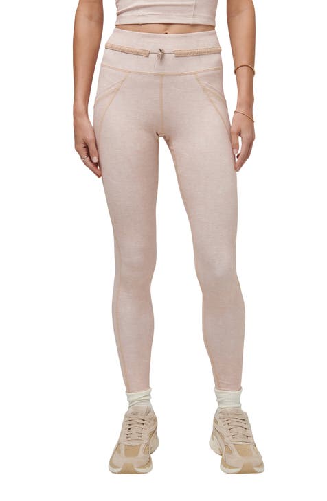 Beige color leggings hotsell