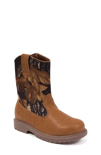 Deer Stags Tour Thinsulate Camouflage Water Resistant Boot In Light Brown/brown Camo