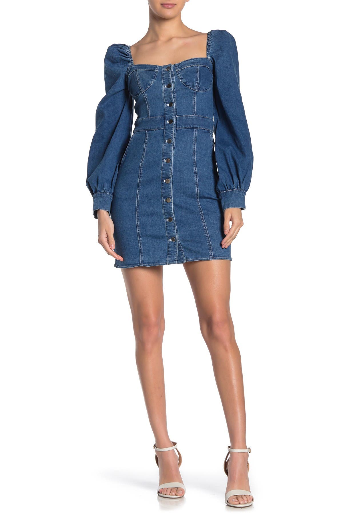 nordstrom rack denim dress