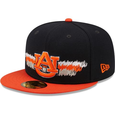 Men's Under Armour Navy Auburn Tigers Baseball Flex Fit Hat