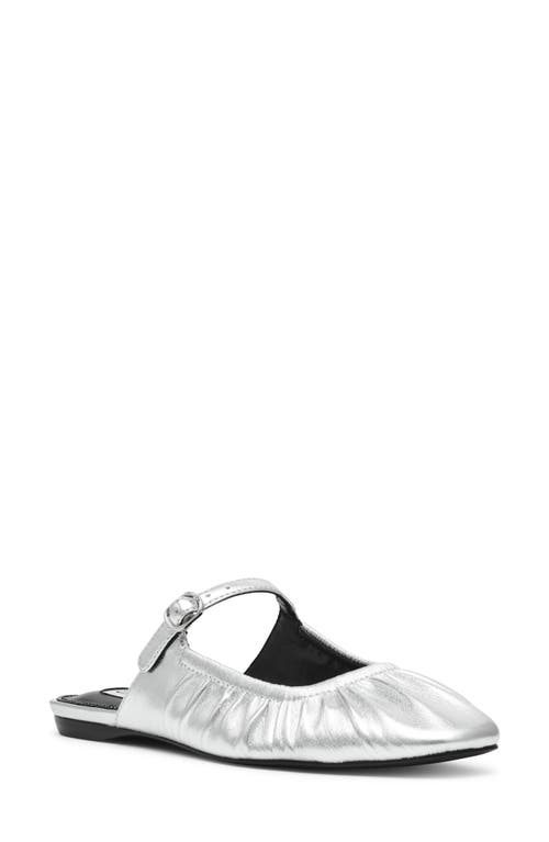 Shop Steve Madden Gisele Mary Jane Mule In Silver