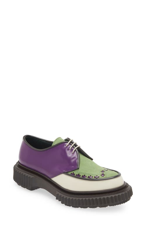 Undercover x Adieu Lace-Up Derby in Purple